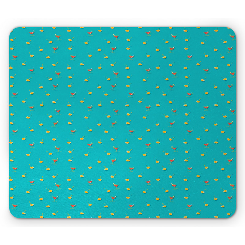 Drinks and Cherries Mouse Pad