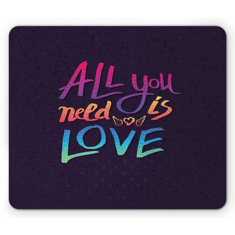 Rainbow Colors Mouse Pad