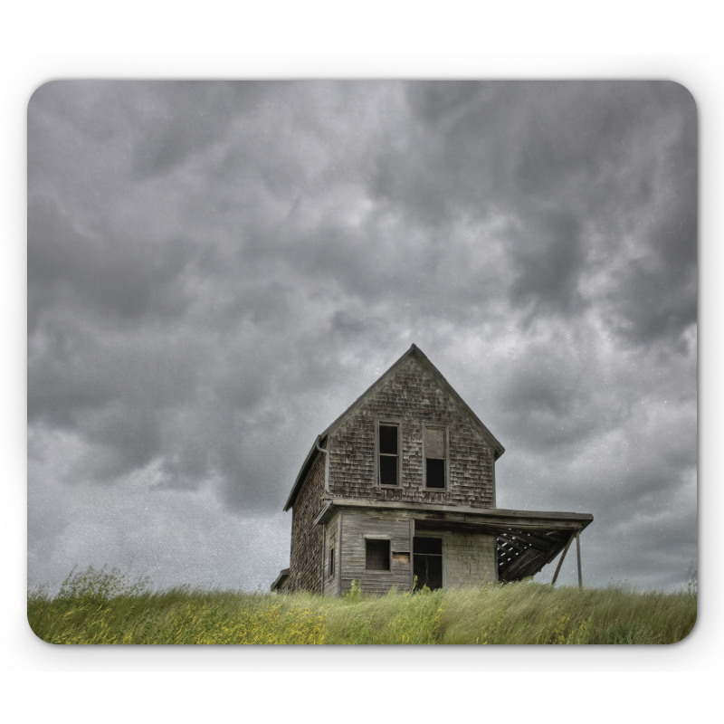 Farmhouse Storm Clouds Mouse Pad