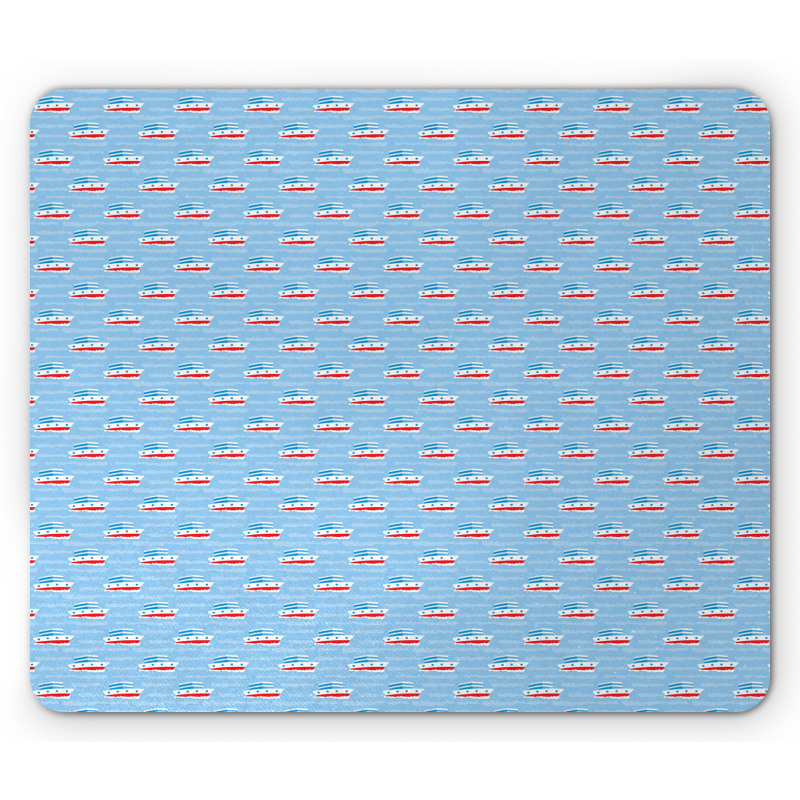 Cartoon Sailor Theme Mouse Pad