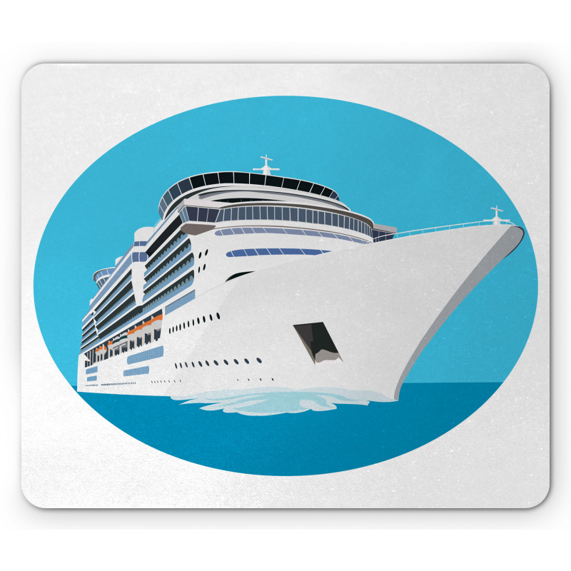 Large Passenger Ship Mouse Pad