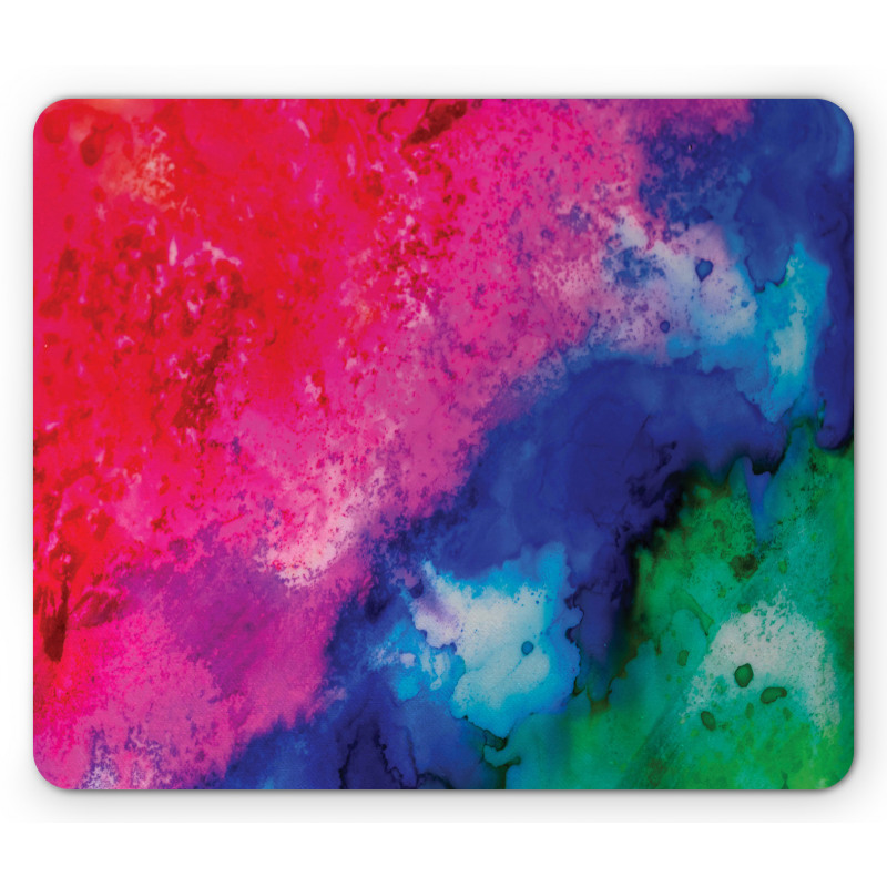 Aquarelle Colorful Artwork Mouse Pad