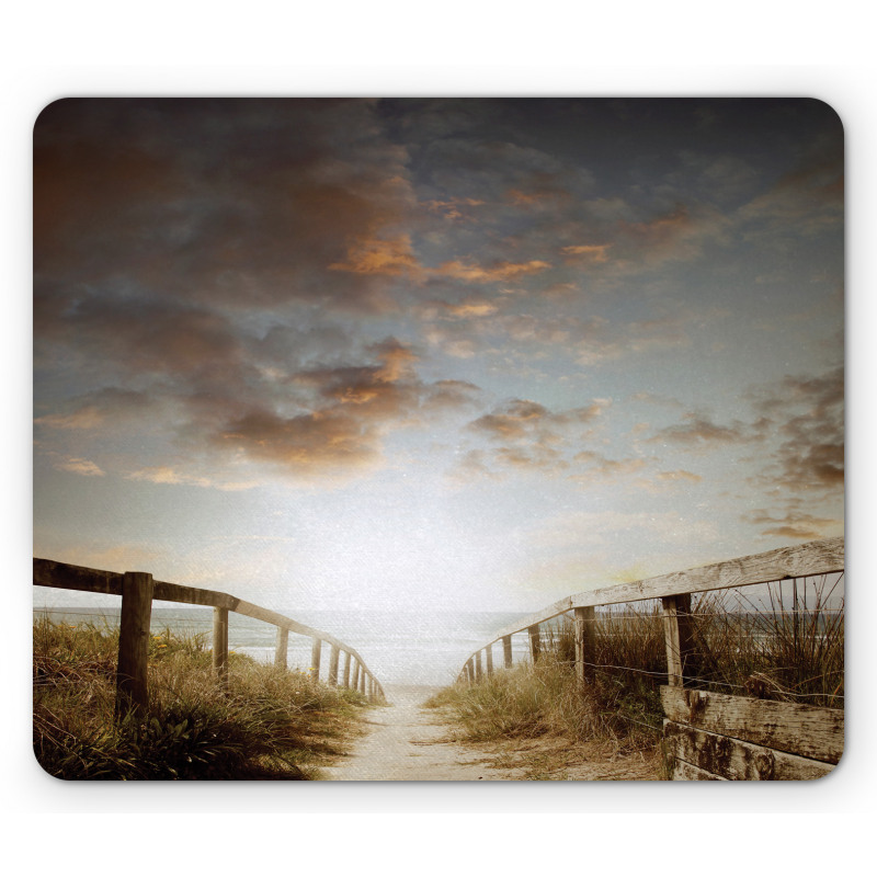 Walkway Tranquil Dusk Mouse Pad