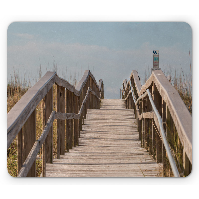 Boardwalk Dunes Oats Mouse Pad