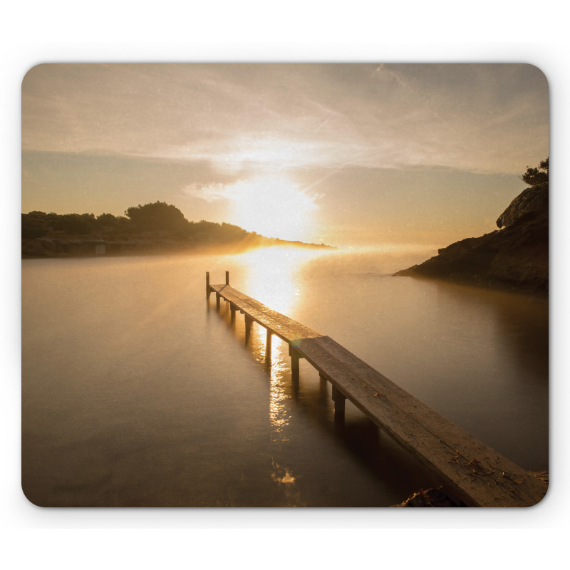 Ibiza Sunrise Spain Mouse Pad