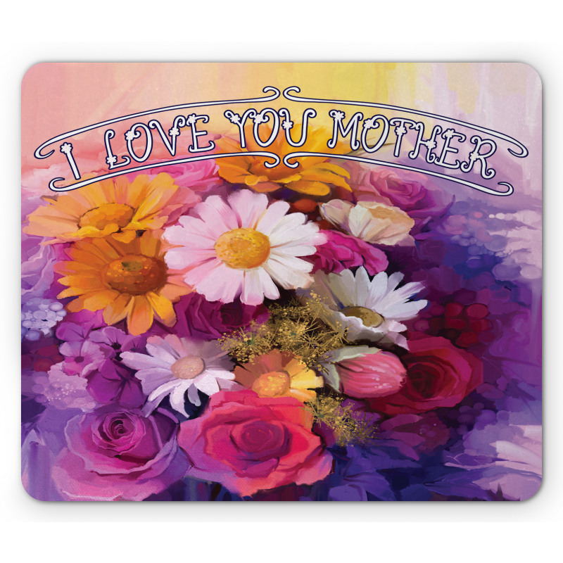 Blossoming Roses Mouse Pad