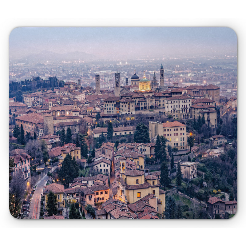 Bergamo Cityscape Mouse Pad