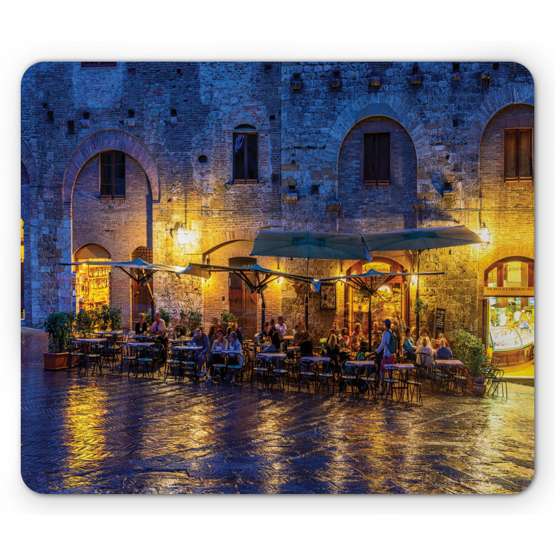 Night View Italy Mouse Pad