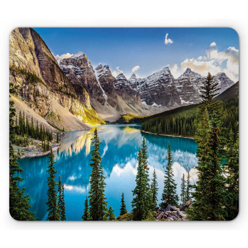 Canada Landscape Lake Photo Mouse Pad