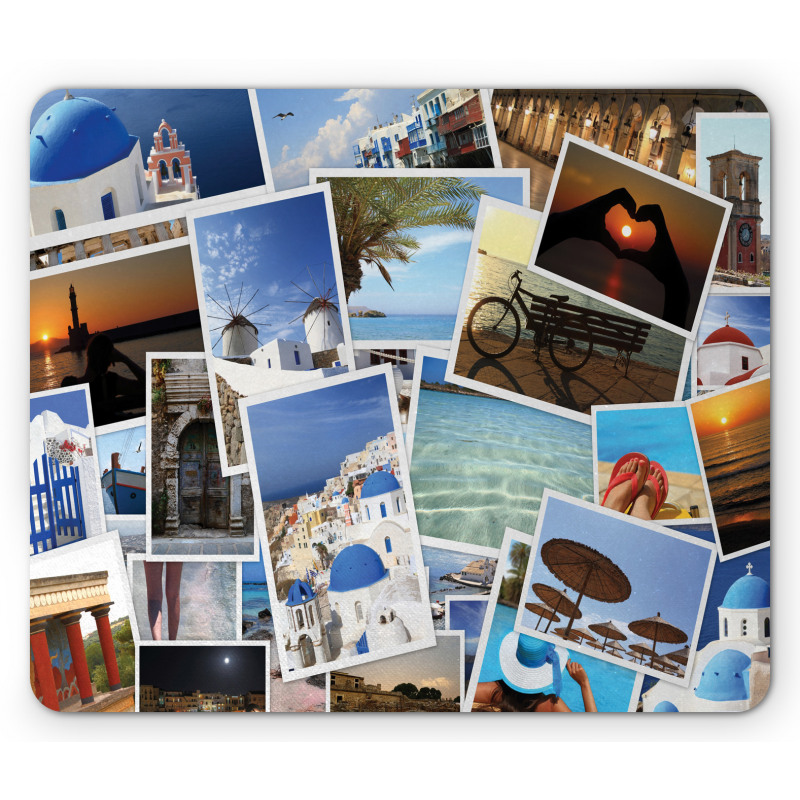Summer Day Travel Memories Mouse Pad