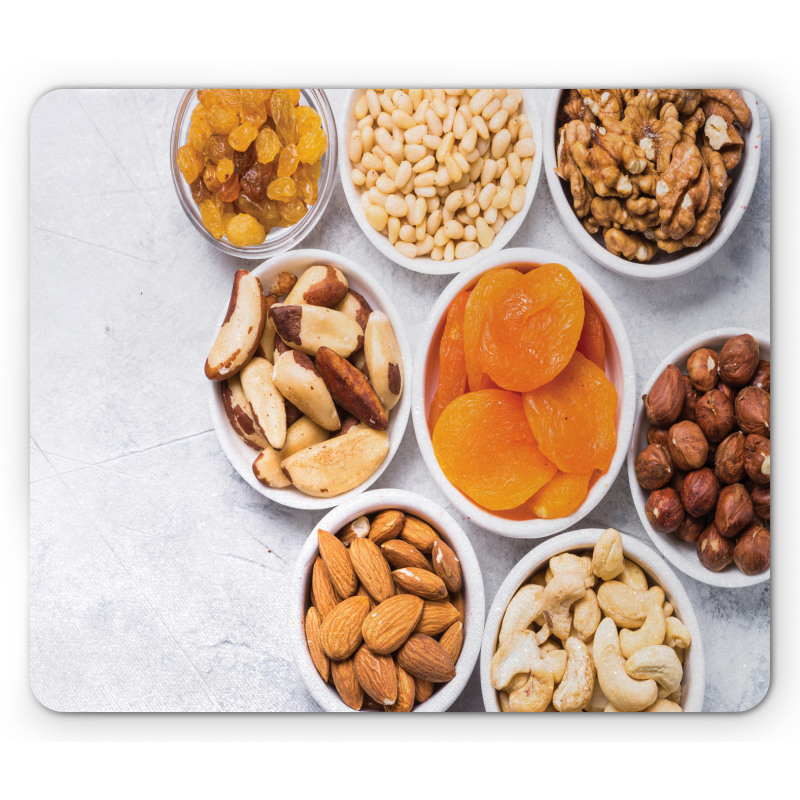 Savory Nuts and Dried Fruit Mouse Pad