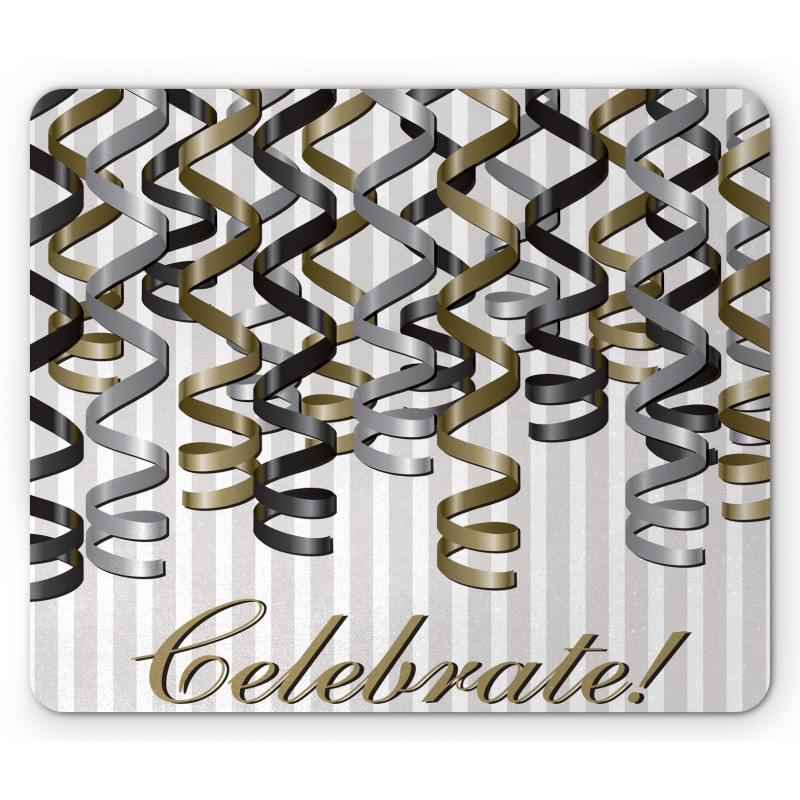 Celebrate Curling Ribbon Mouse Pad