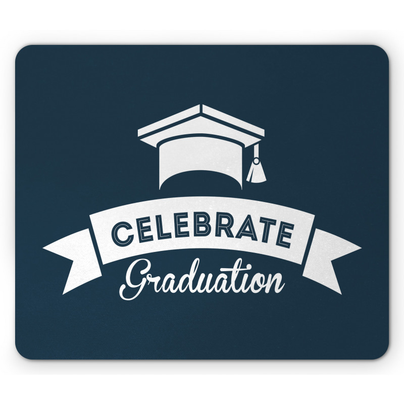 Celebration Success Cap Mouse Pad