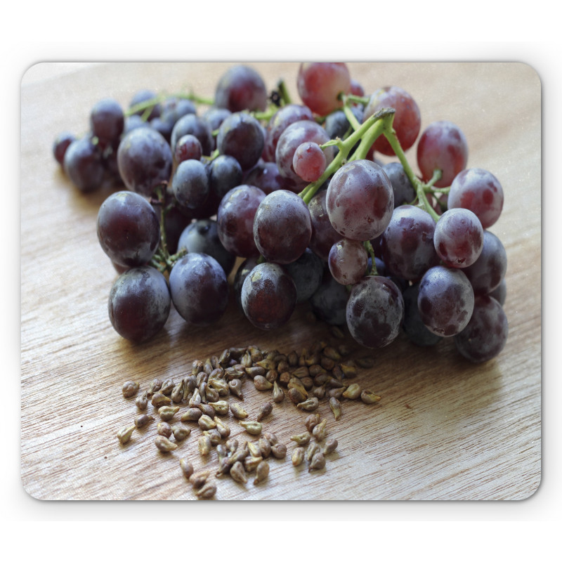 Fruits and Seeds on a Table Mouse Pad