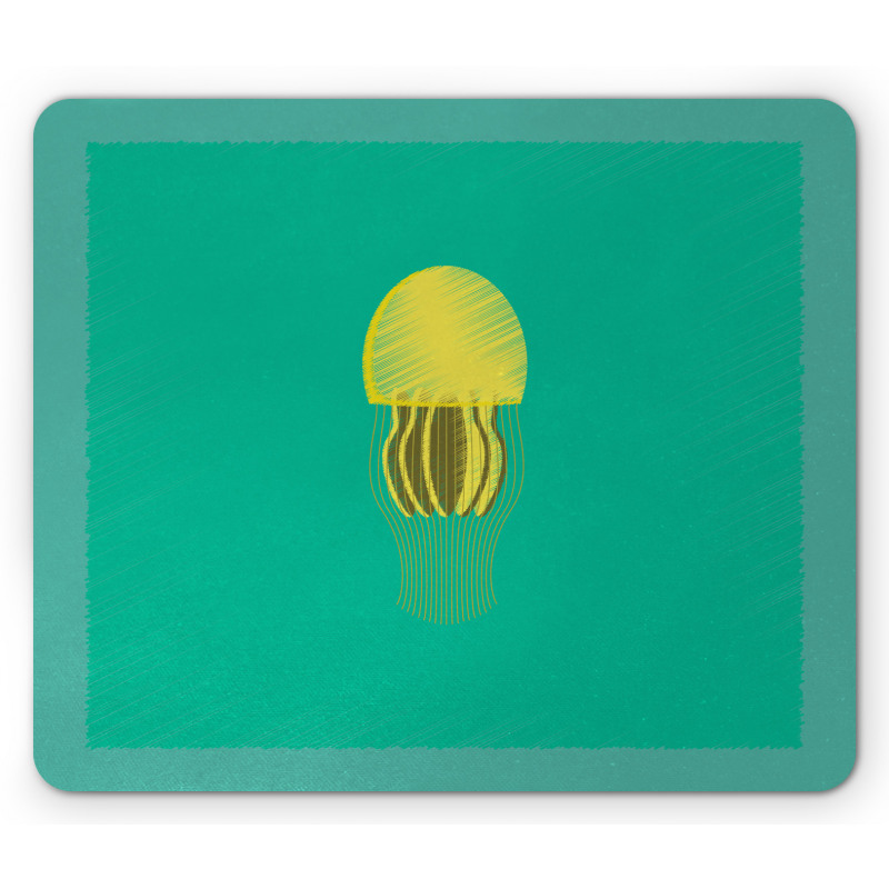 Simplistic Flat Organism Mouse Pad