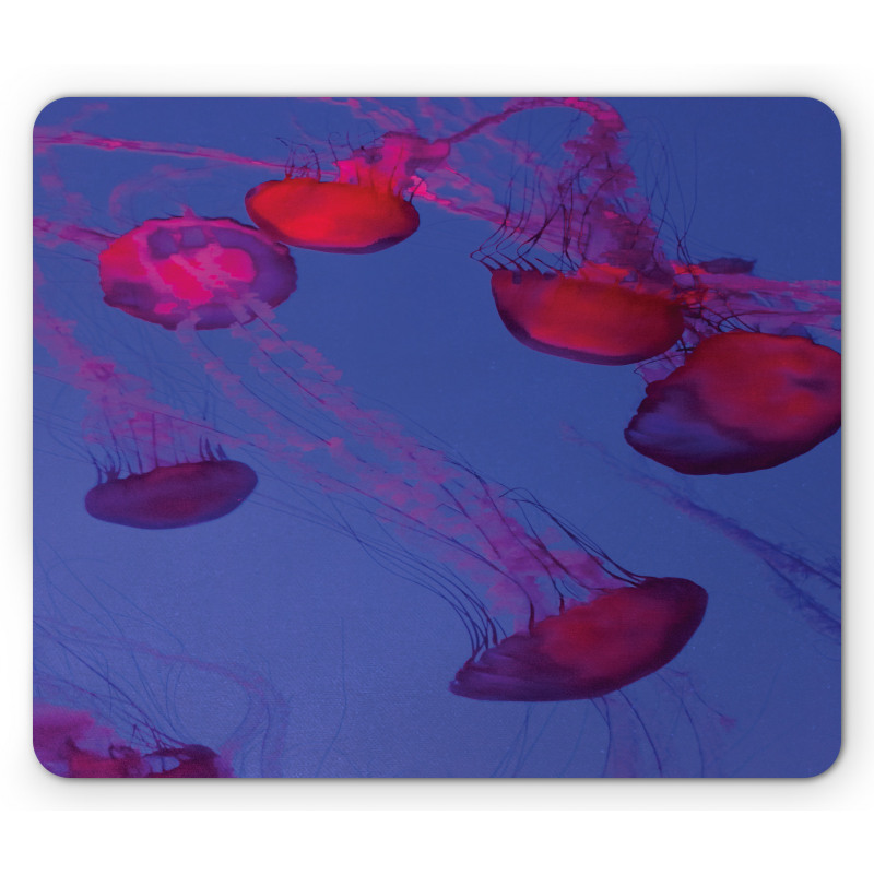 Tropical Underwater Bloom Mouse Pad