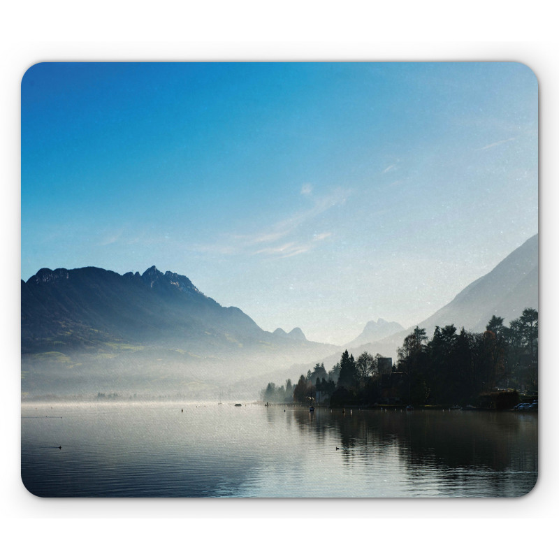 Lake Annecy France Sky Mouse Pad