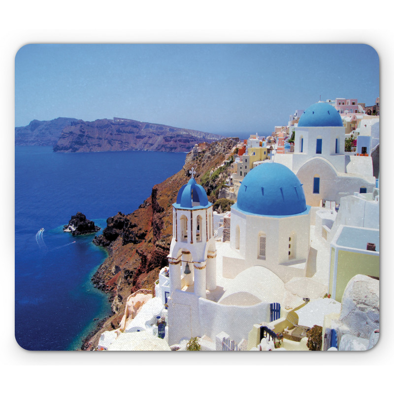 Mediterranean Shore Photo Mouse Pad