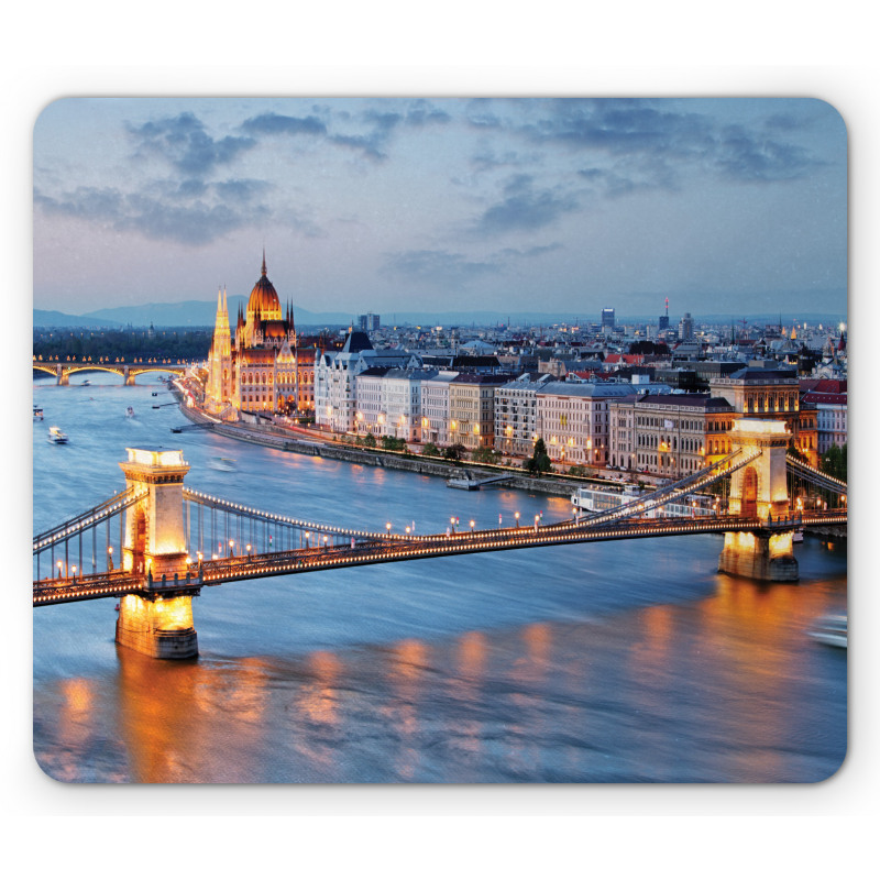 World Tourist Attractions Mouse Pad