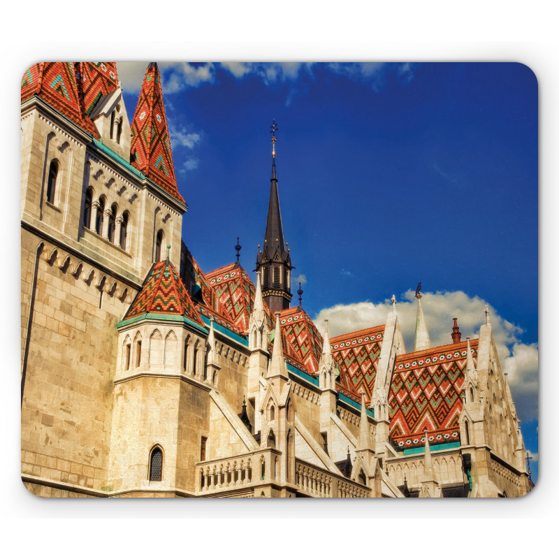 Medieval Landmark Heritage Mouse Pad