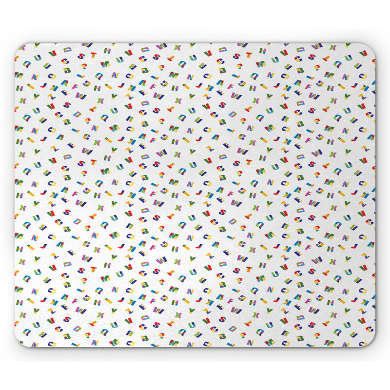 Alphabet Fun Education Mouse Pad