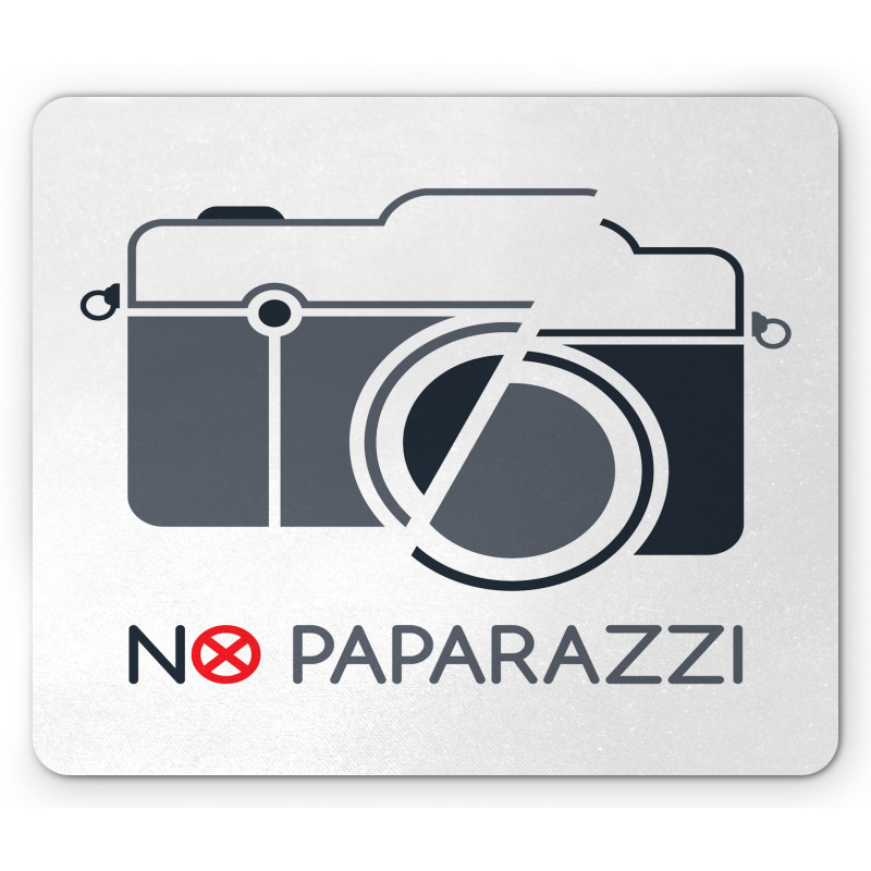 Camera with No Paparazzi Mouse Pad