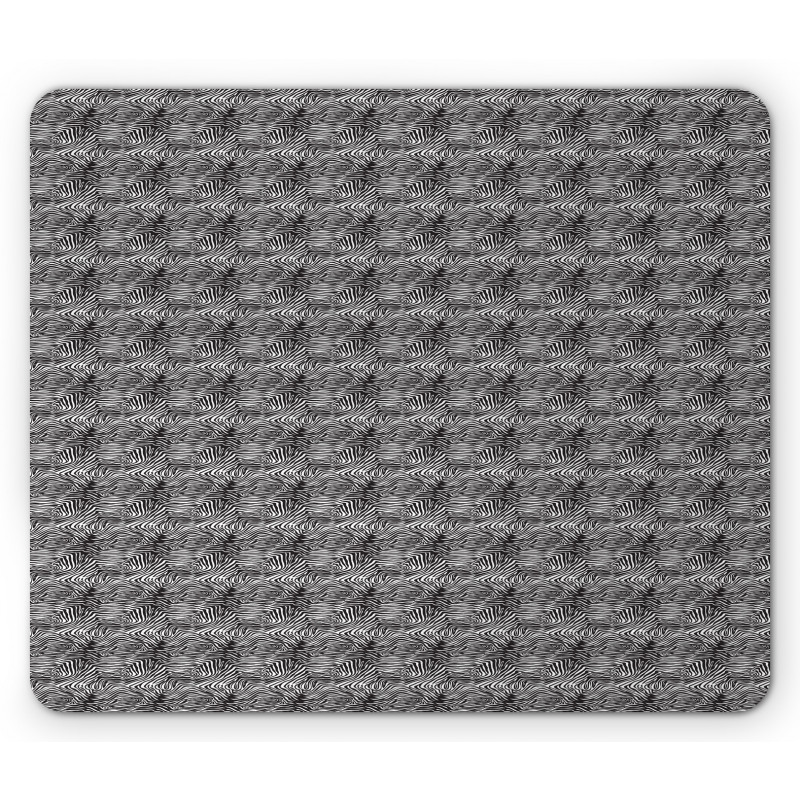 Wild Animal Skin Layout Mouse Pad