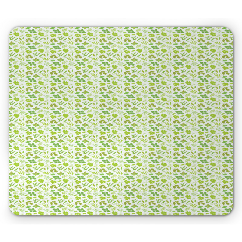 Leaves Rosemary Oregano Dill Mouse Pad