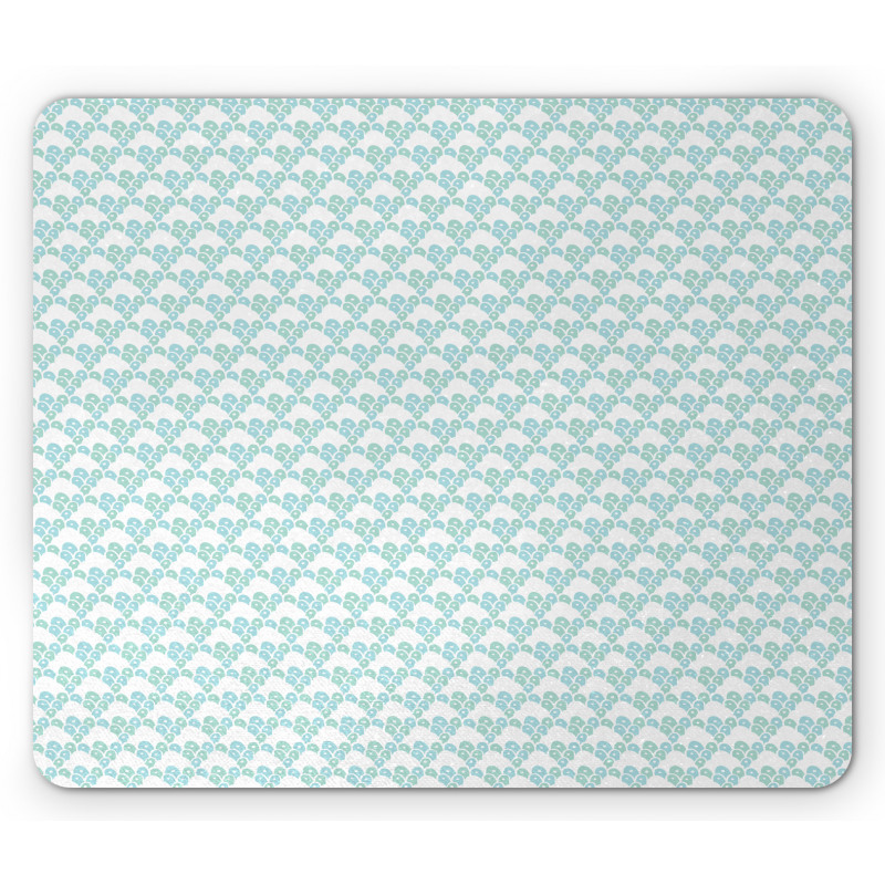 Doodle Abstract Soft Bubbles Mouse Pad