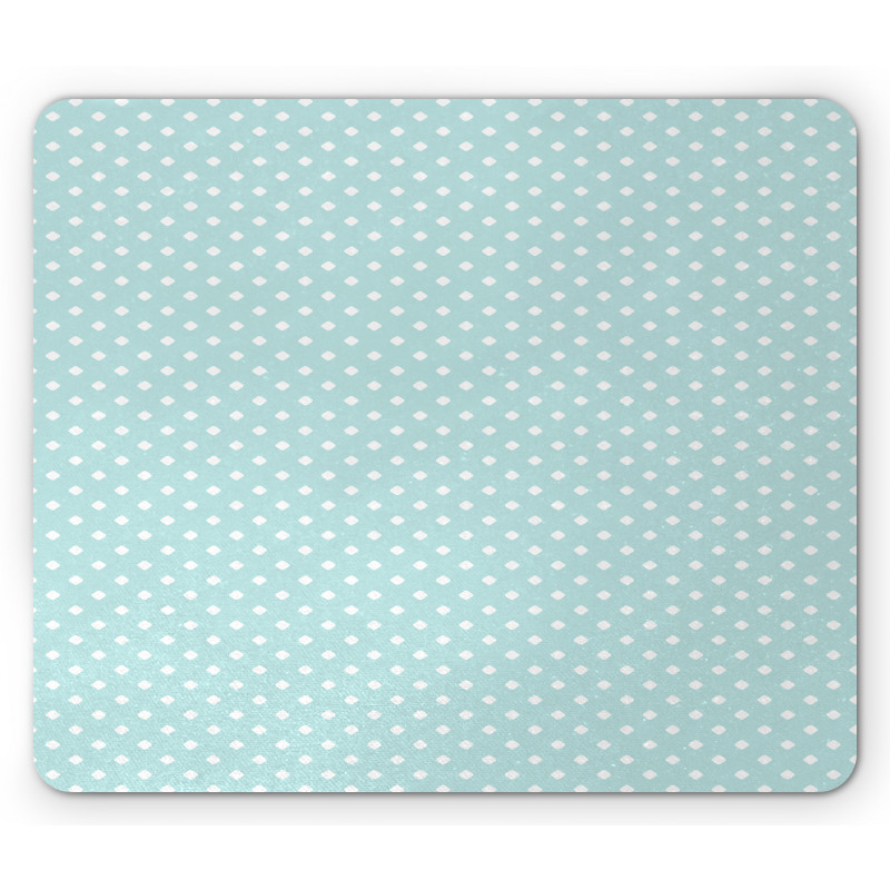 Geometric Square Formation Mouse Pad