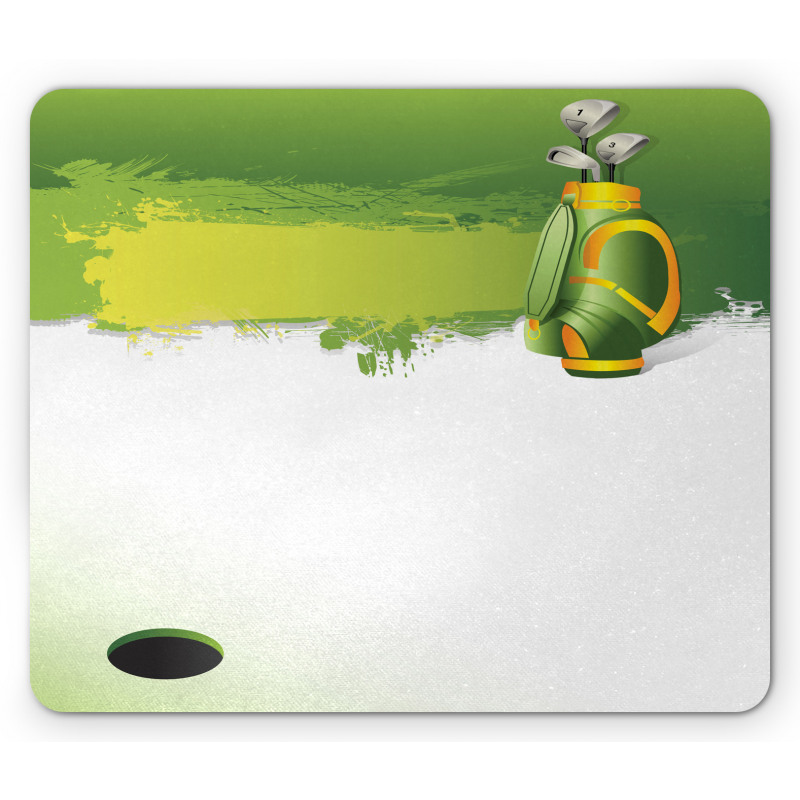 Sports Equipment Stroke Play Mouse Pad