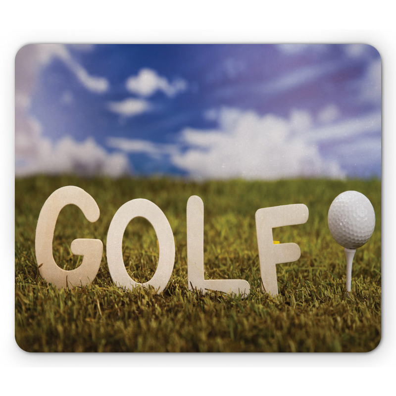 Retirement Sports Activity Mouse Pad