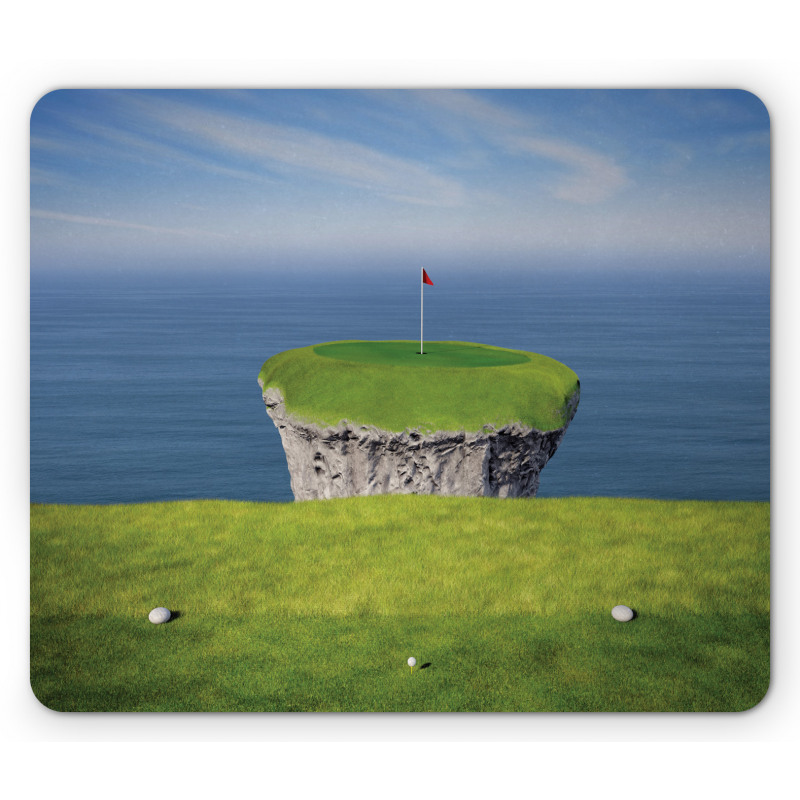 Scenic View of a Golf Link Mouse Pad