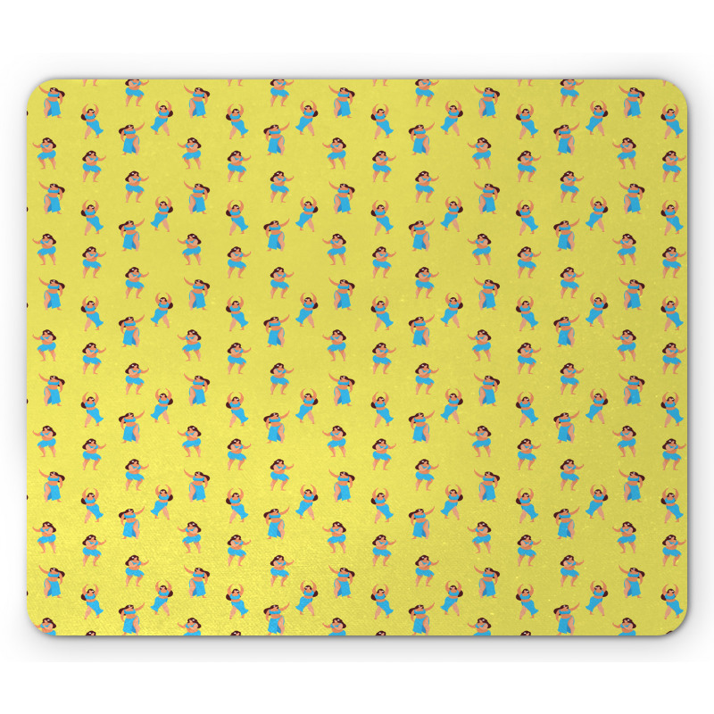 Dancer Tropical Tahitian Mouse Pad