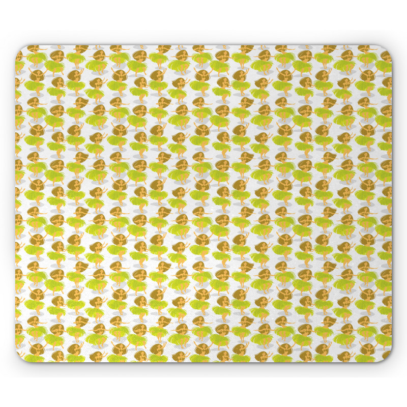 Hawaiian Luau Dancing Mouse Pad