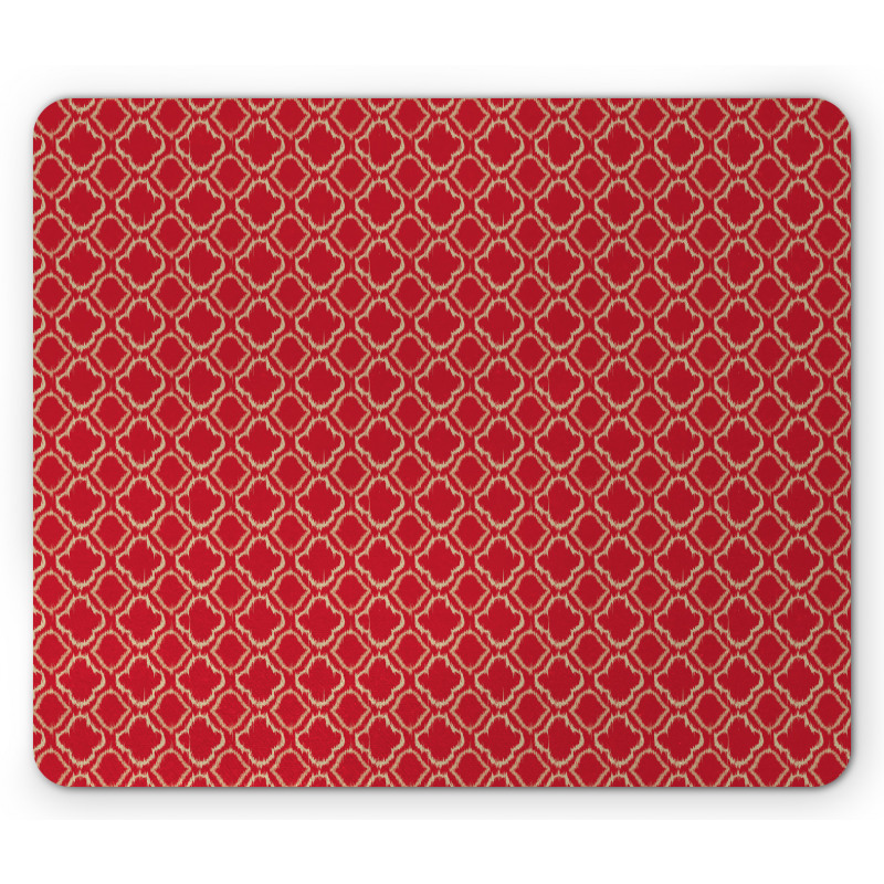 Tie Dye Ikat Fashion Mouse Pad