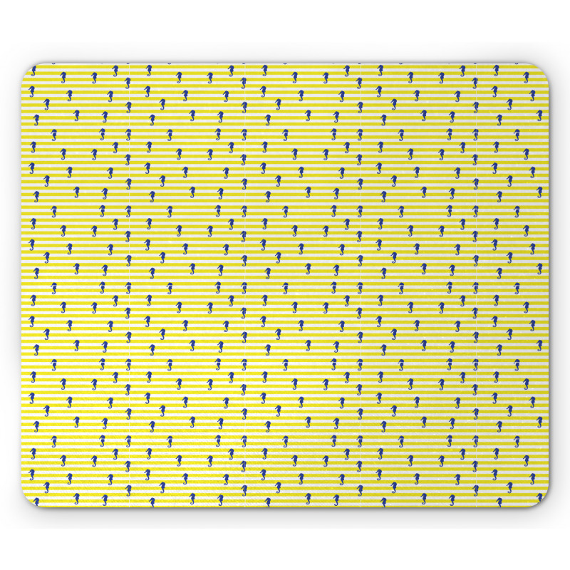 Silhouette Stripes Mouse Pad