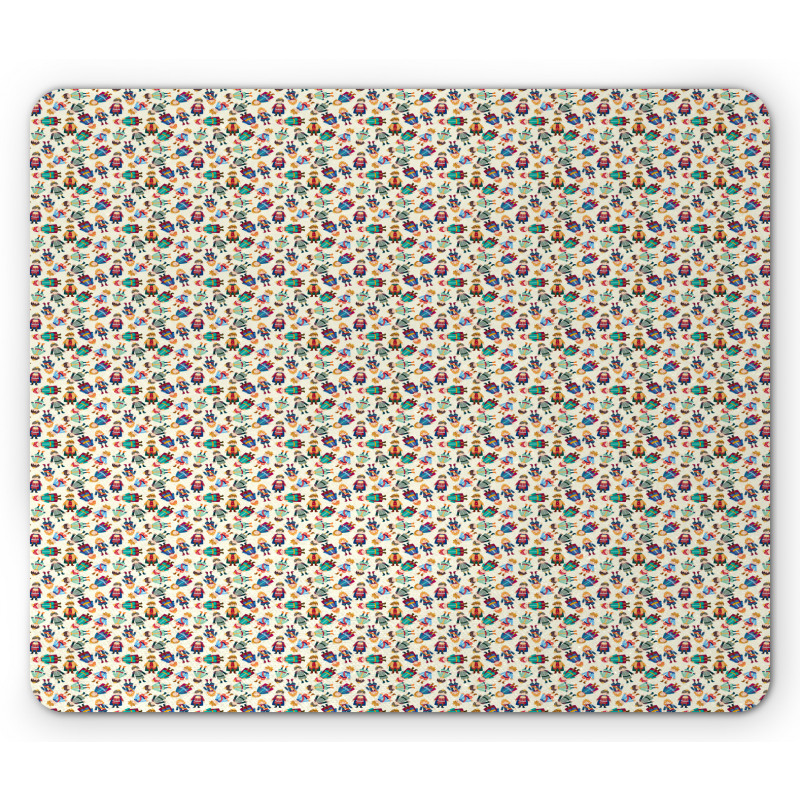 Fantasy Royal Boys Cartoon Mouse Pad