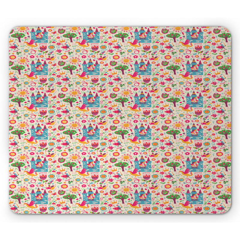 Fairytale Themed Fantasy Mouse Pad