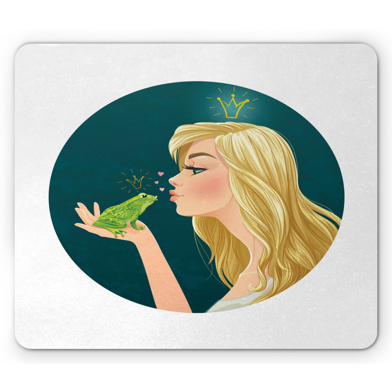 Princess and Frog Mouse Pad