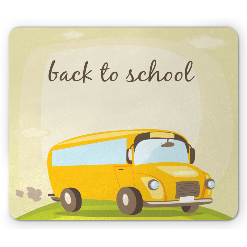 Back to School Theme Mouse Pad