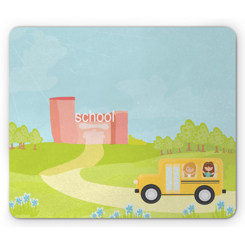 Vehicle on a Spring Day Mouse Pad