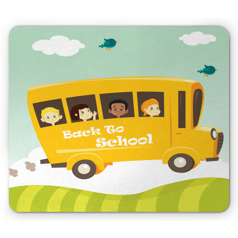 Back to School Lettering Mouse Pad