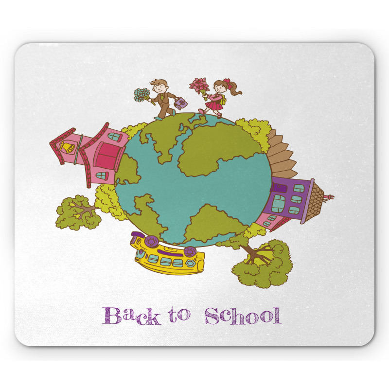 Back to School Concept Mouse Pad