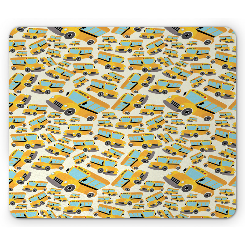 Vehicle Illustrations Mouse Pad