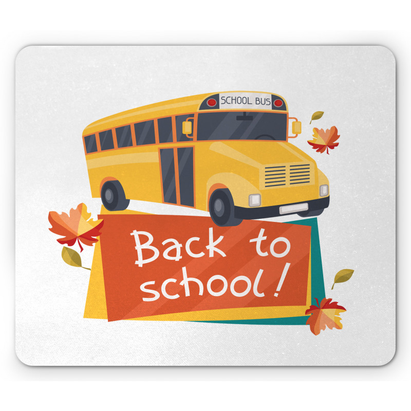 Back to School Subject Mouse Pad