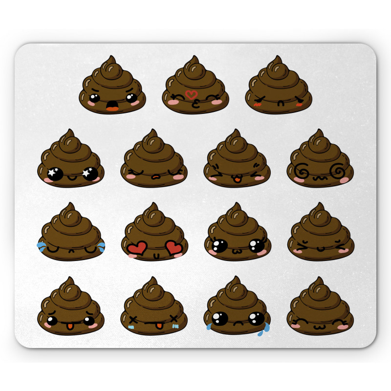 Turd Pattern Mouse Pad