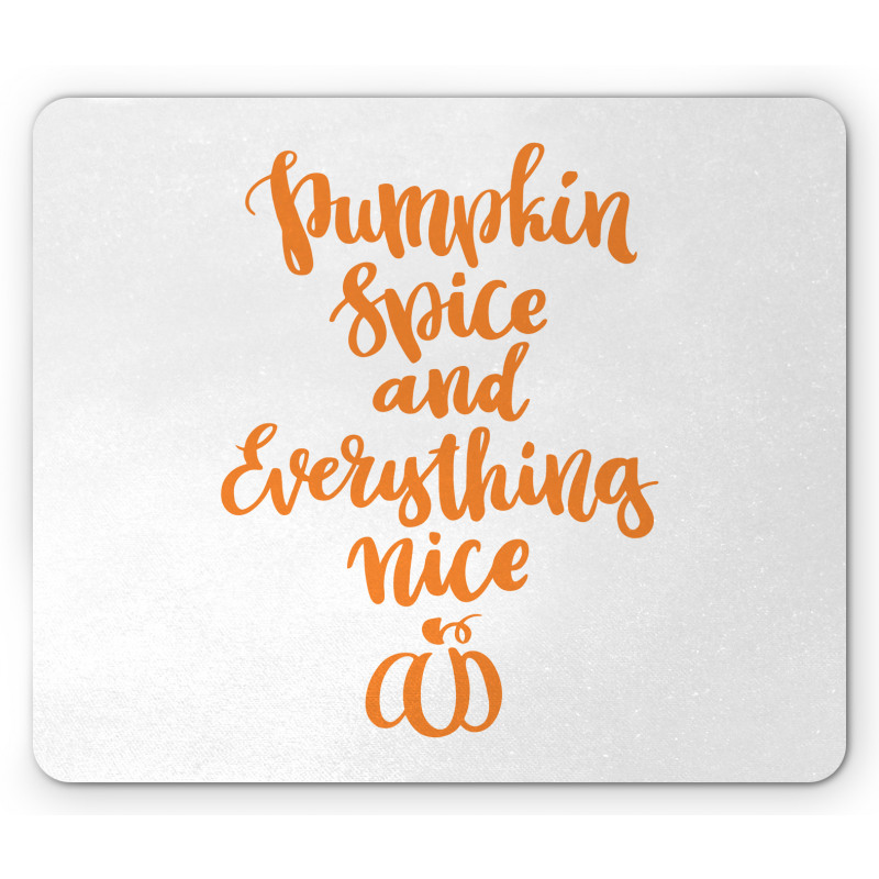 Delicious Fall Season Mouse Pad