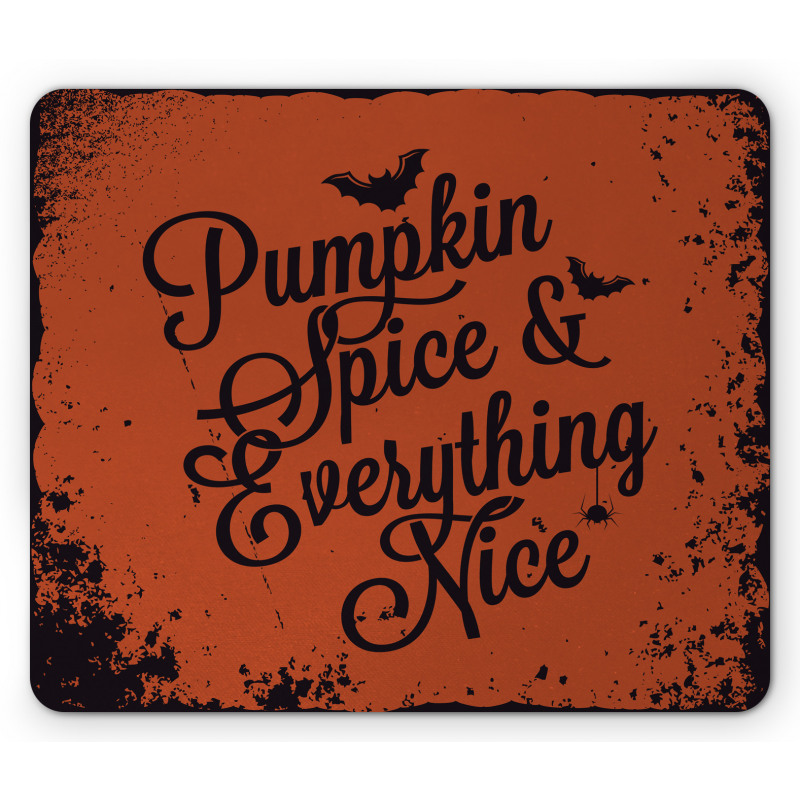 Halloween Theme Mouse Pad