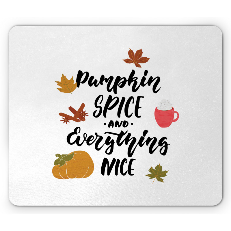 Cheery Autumn Vibes Mouse Pad